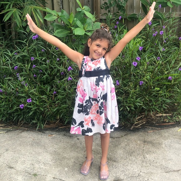 Lilly Pulitzer Stroke of Midnight Floral Shimmer Dress - Picture 2 of 8